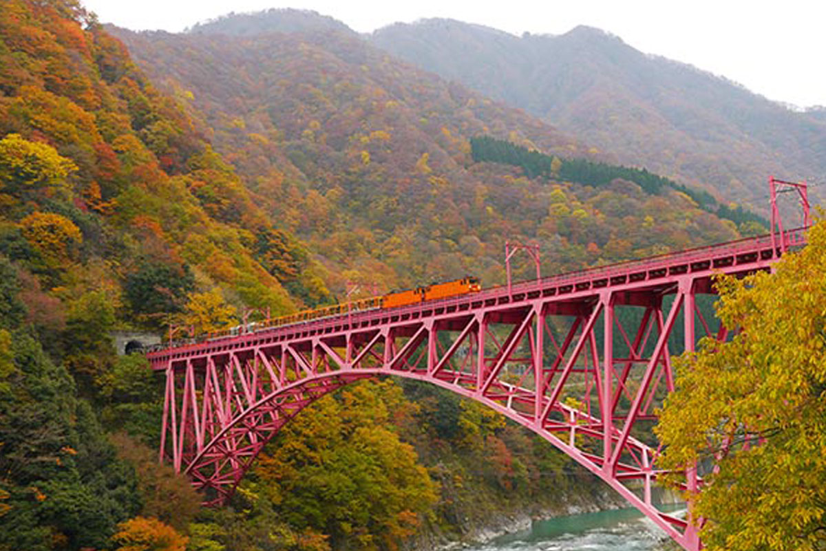 黒部渓谷トロッコ電車